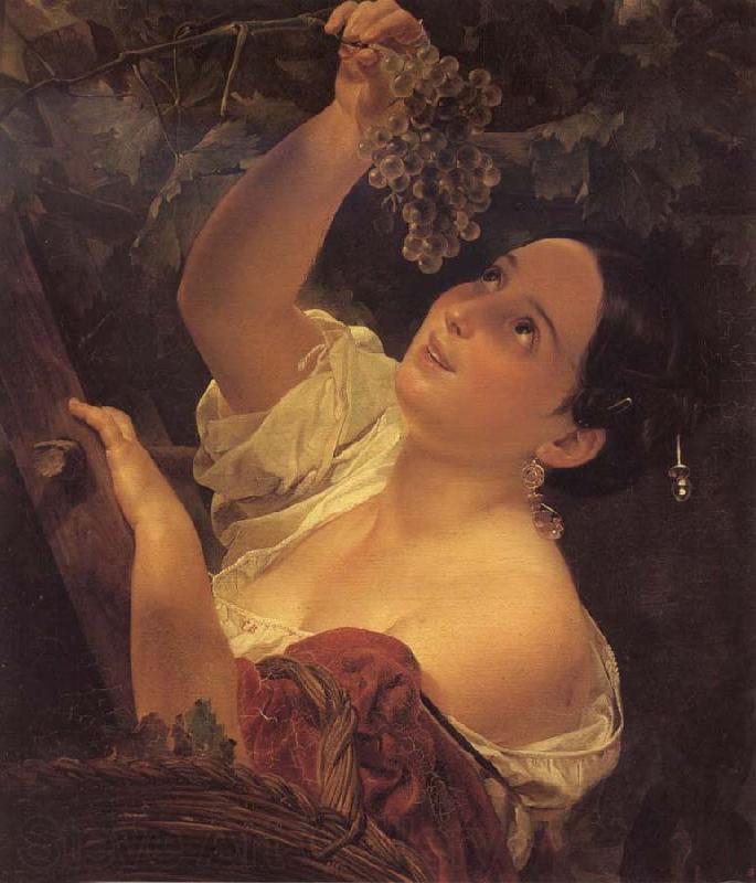 Karl Briullov Italian Midday France oil painting art